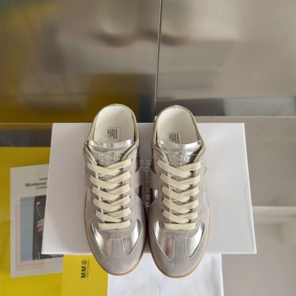 MM6 Sneaker GAT Slippers Silver Grey