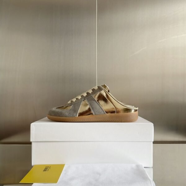 MM6 Sneaker GAT Slippers Gold Grey
