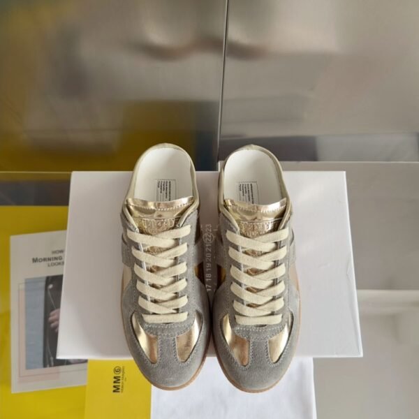 MM6 Sneaker GAT Slippers Gold Grey