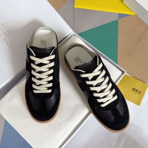 MM6 Sneaker Slippers Black