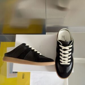 MM6 Sneaker Slippers Black