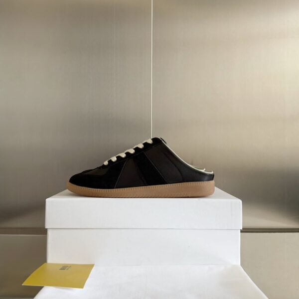 MM6 Sneaker Slippers Black