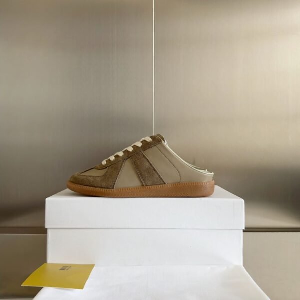 MM6 Sneaker Slippers Brown