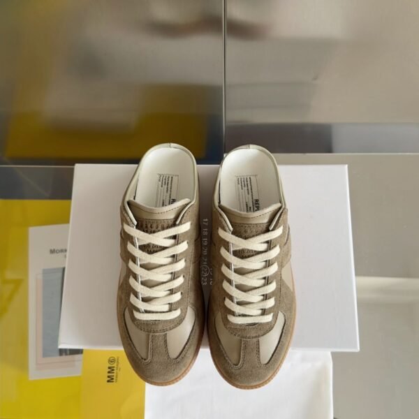 MM6 Sneaker Slippers Brown