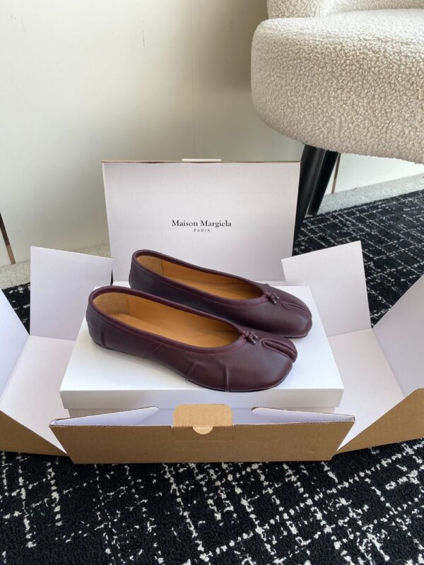 MM6 Ballet Shoes Brown
