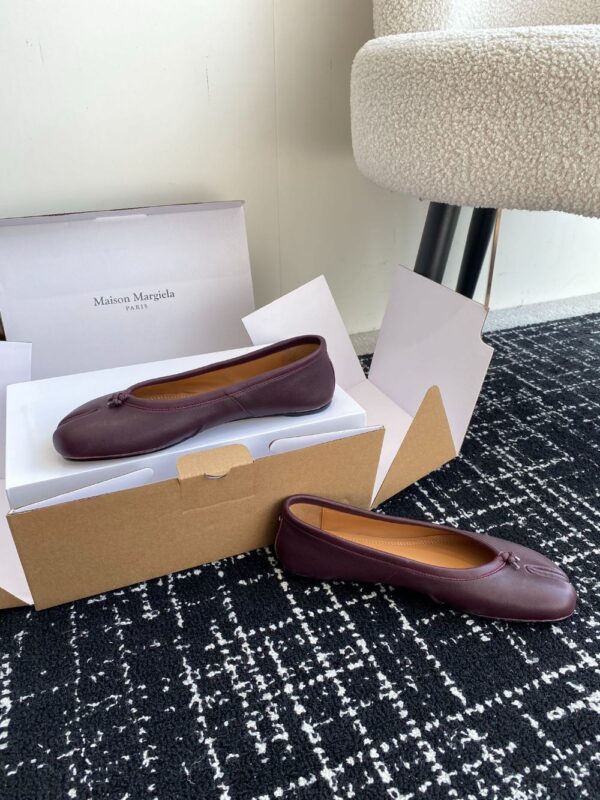 MM6 Ballet Shoes Brown