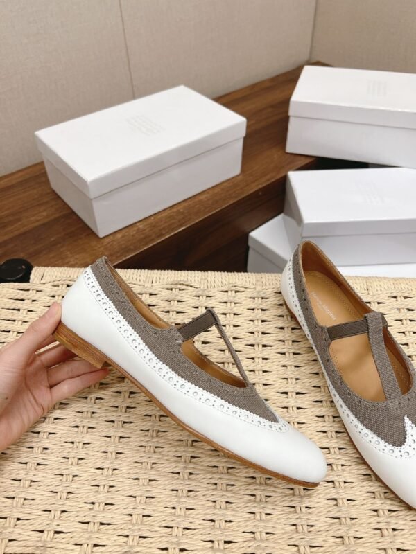 MM6 Tabi White and Brown