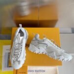 Louis Vuitton Run Women White Grey