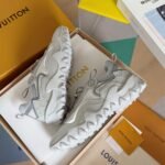 Louis Vuitton Run Women White Grey