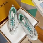Louis Vuitton Run Women White Green