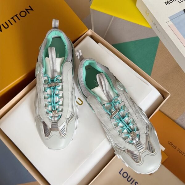 Louis Vuitton Run Women White Green