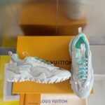 Louis Vuitton Run Women White Green