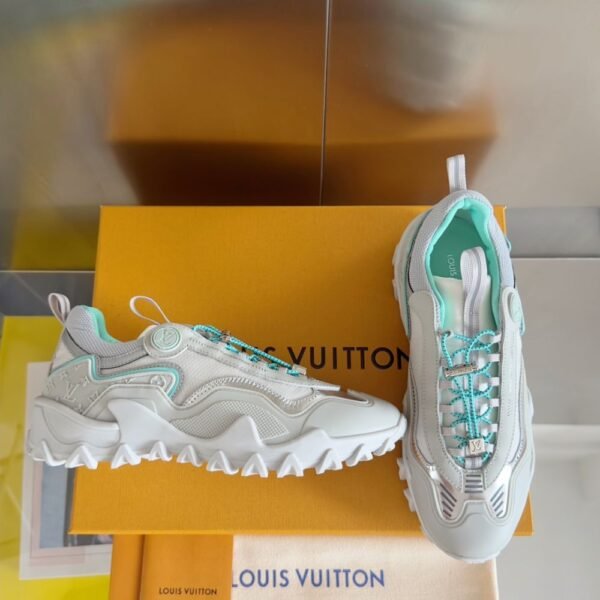 Louis Vuitton Run Women White Green
