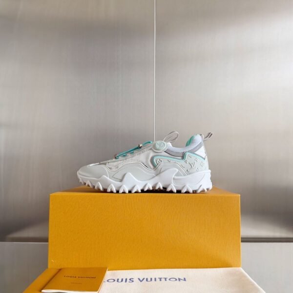 Louis Vuitton Run Women White Green
