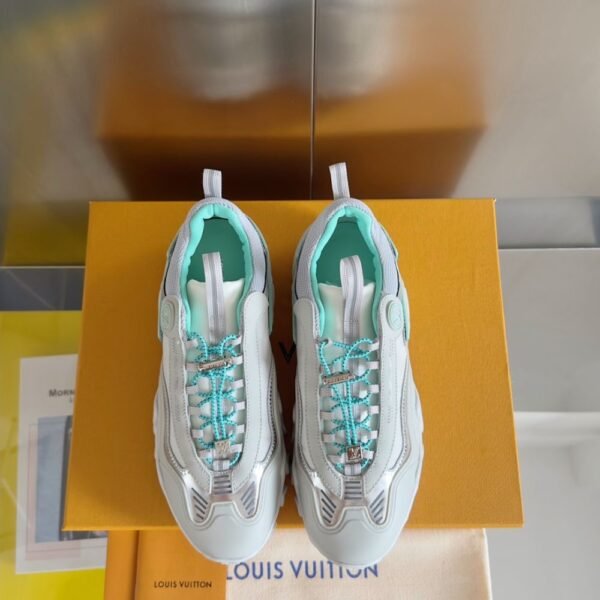 Louis Vuitton Run Women White Green