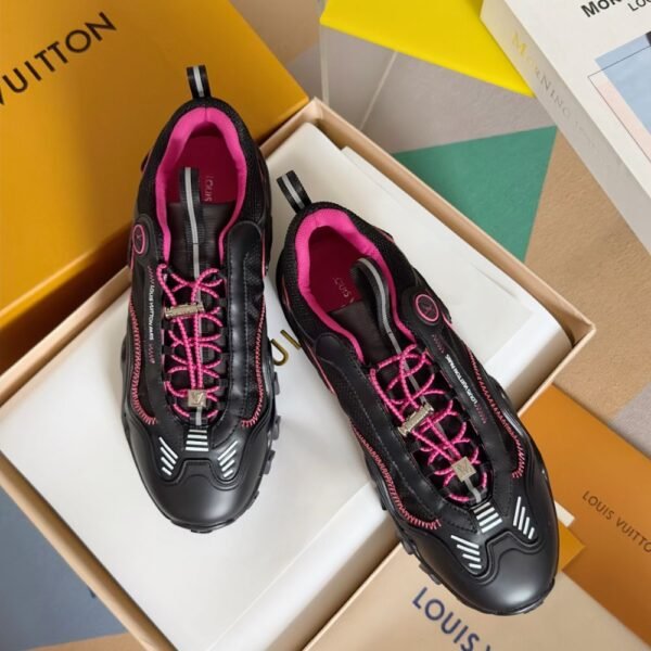 Louis Vuitton Run Women Black Pink