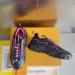 Louis Vuitton Run Women Black Pink