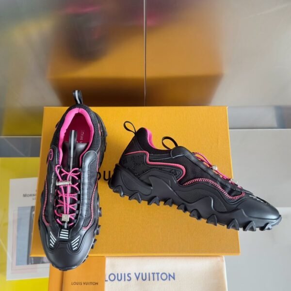 Louis Vuitton Run Women Black Pink
