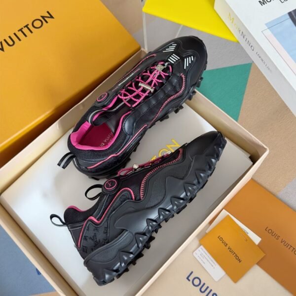 Louis Vuitton Run Women Black Pink