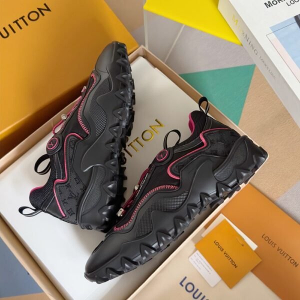 Louis Vuitton Run Women Black Pink