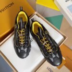 Louis Vuitton Run Women Black Yellow
