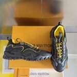 Louis Vuitton Run Women Black Yellow