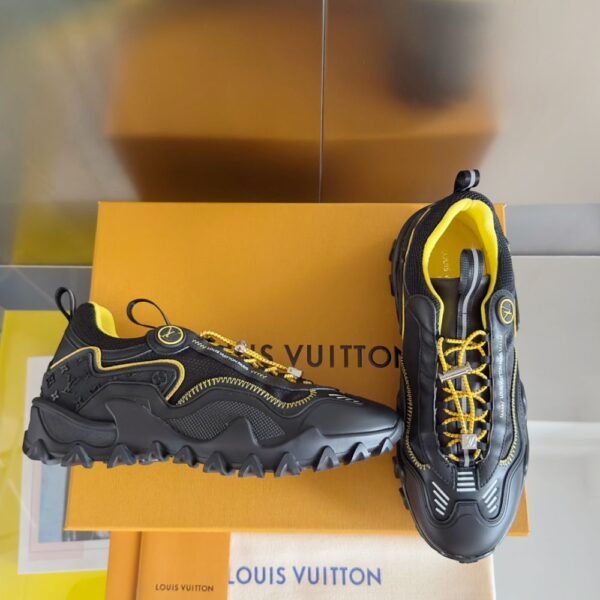 Louis Vuitton Run Women Black Yellow