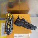 Louis Vuitton Run Women Black Yellow
