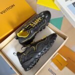 Louis Vuitton Run Women Black Yellow