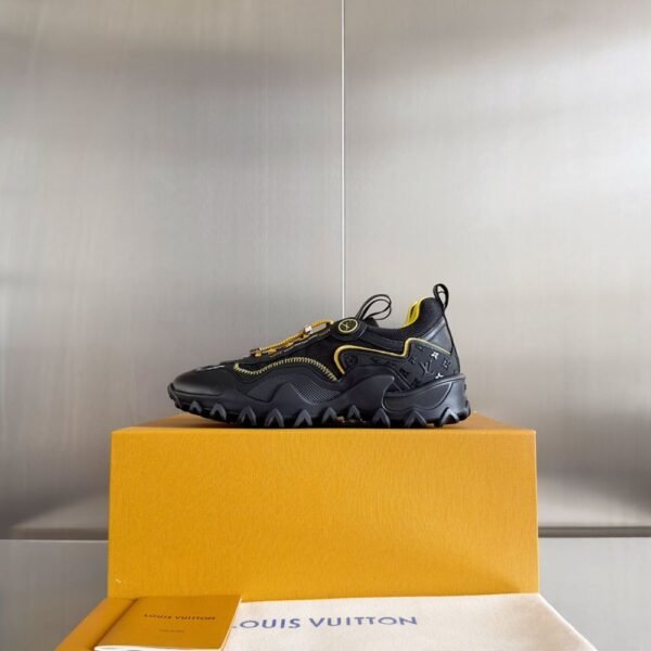 Louis Vuitton Run Women Black Yellow