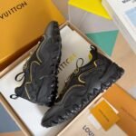 Louis Vuitton Run Women Black Yellow