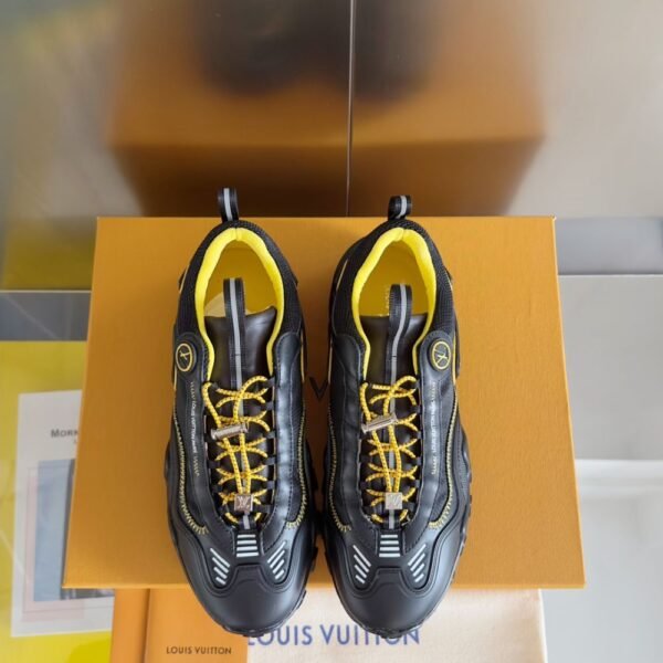 Louis Vuitton Run Women Black Yellow