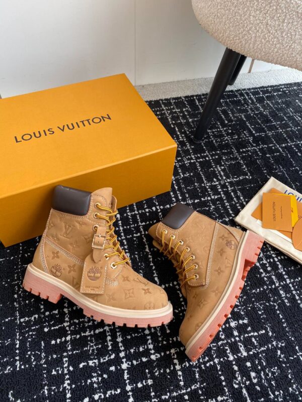 Louis Vuitton x Timberland Boots 24ss Original Logo