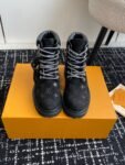Louis Vuitton x Timberland Boots 24ss Black Logo