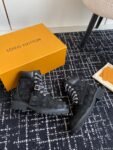 Louis Vuitton x Timberland Boots 24ss Black Logo