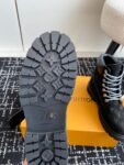 Louis Vuitton x Timberland Boots 24ss Black Logo