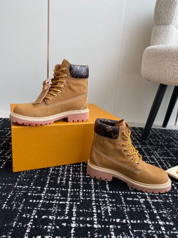 Louis Vuitton x Timberland Boots 24ss Original Yellow