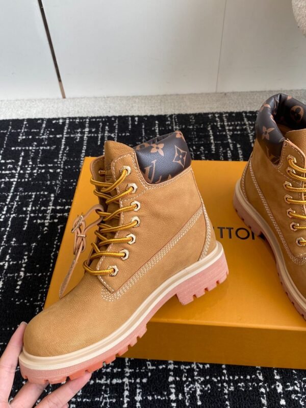 Louis Vuitton x Timberland Boots 24ss Original Yellow