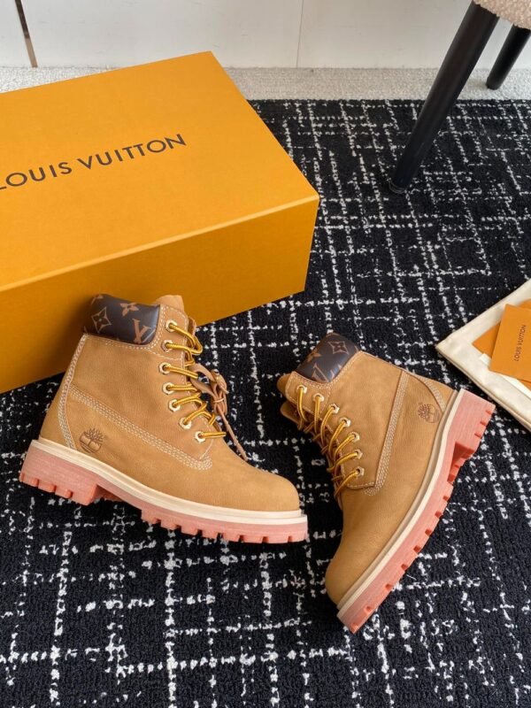 Louis Vuitton x Timberland Boots 24ss Original Yellow