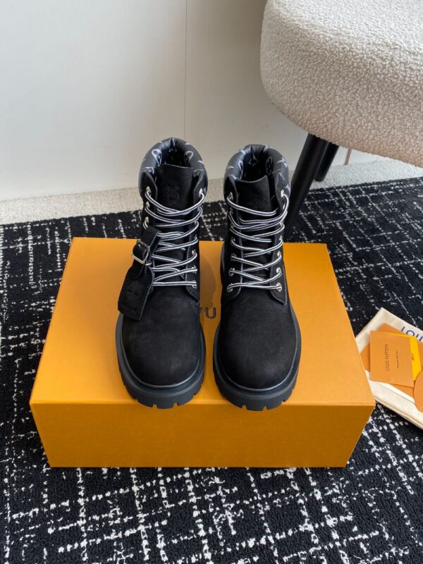 Louis Vuitton x Timberland Boots 24ss Black