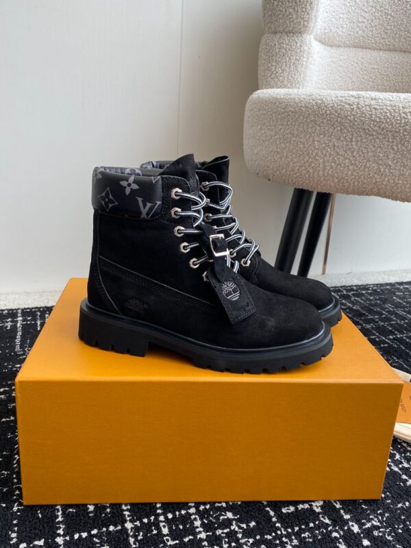 Louis Vuitton x Timberland Boots 24ss Black