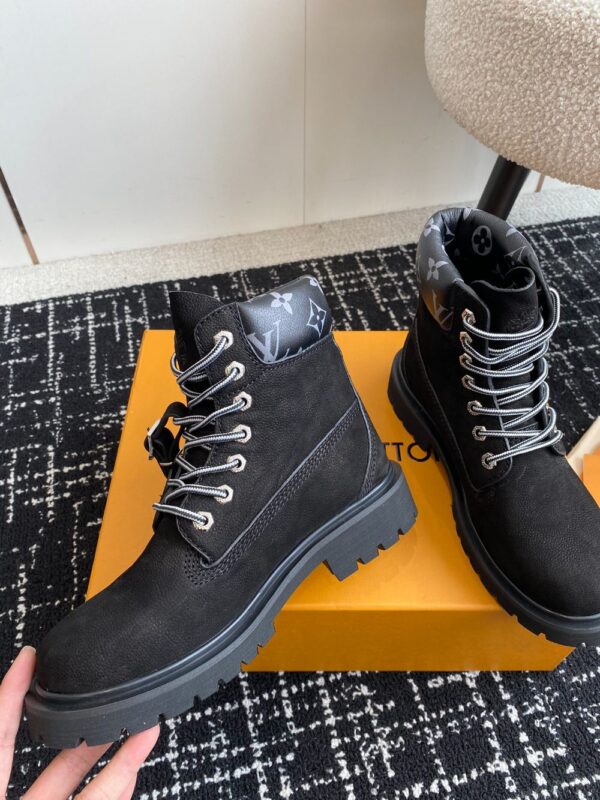 Louis Vuitton x Timberland Boots 24ss Black