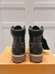 Louis Vuitton x Timberland Boots Black