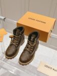 Louis Vuitton x Timberland Boots Brown