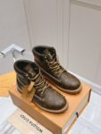Louis Vuitton x Timberland Boots Brown