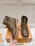 Louis Vuitton x Timberland Boots Brown