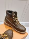 Louis Vuitton x Timberland Boots Brown