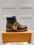 Louis Vuitton x Timberland Boots Brown