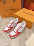 Louis Vuitton Men White Red  Leather