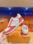 Louis Vuitton Men White Red  Leather